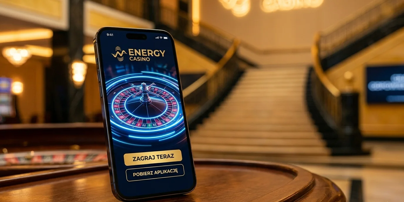 Ruletka na żywo w aplikacji mobilnej Energy Casino