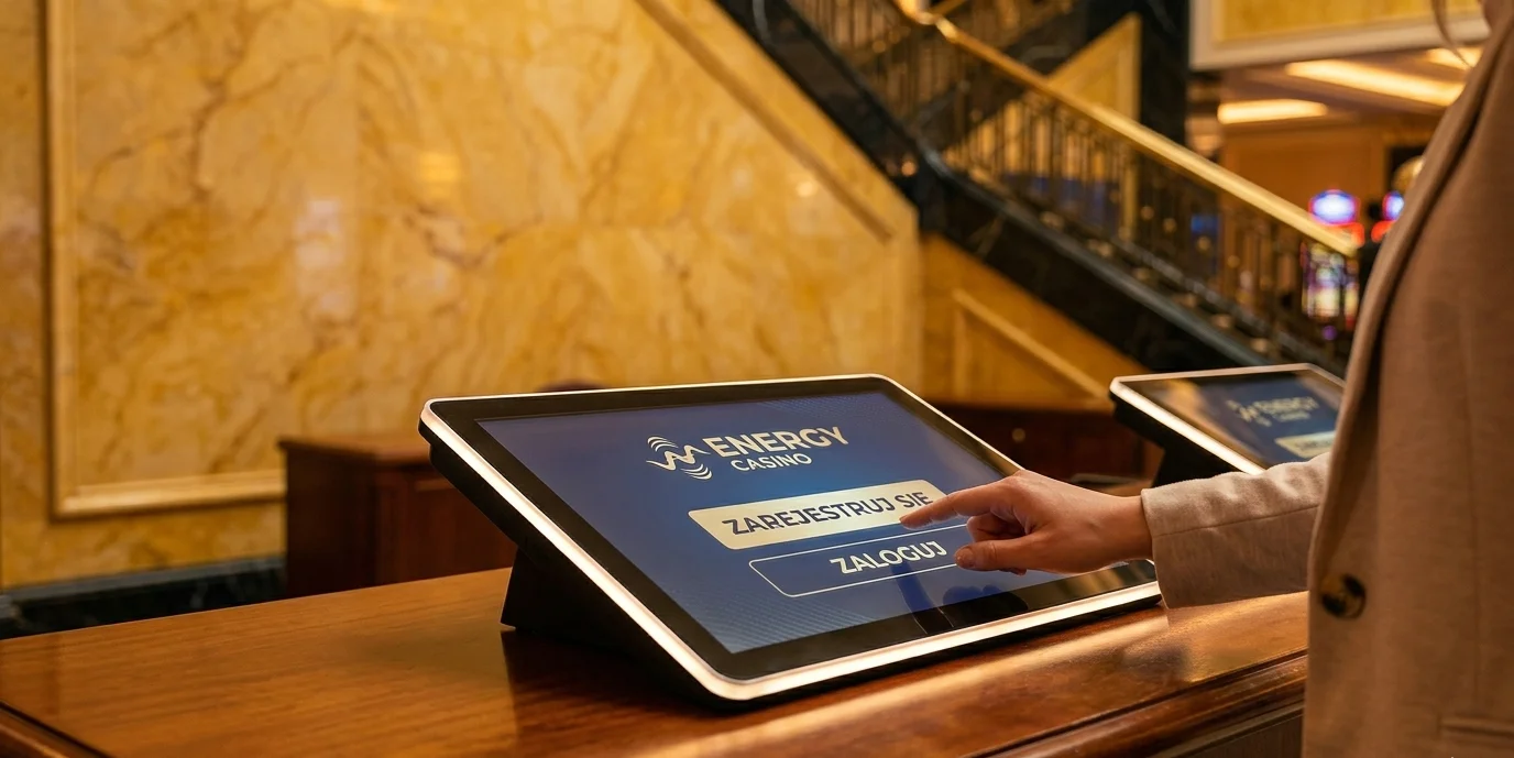 Ekran rejestracji w Energy Casino